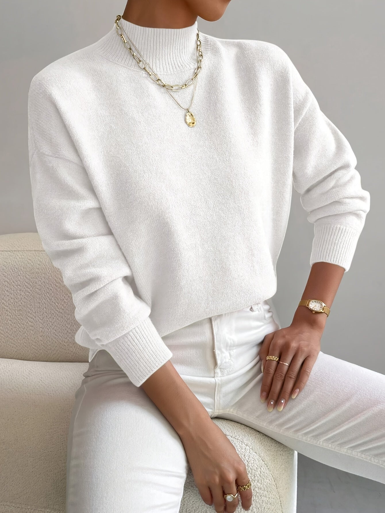 Maria - Eleganter Strickpullover