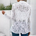 Lucienne -  Eleganter Damenblazer mit Spitze
