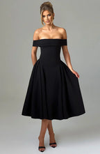 Nyx - Mühelos elegantes Midikleid