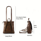 Ermelinde – Retro Multifunktionaler Rucksack