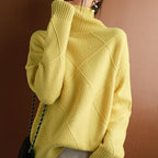 Cozy Rollkragenpullover