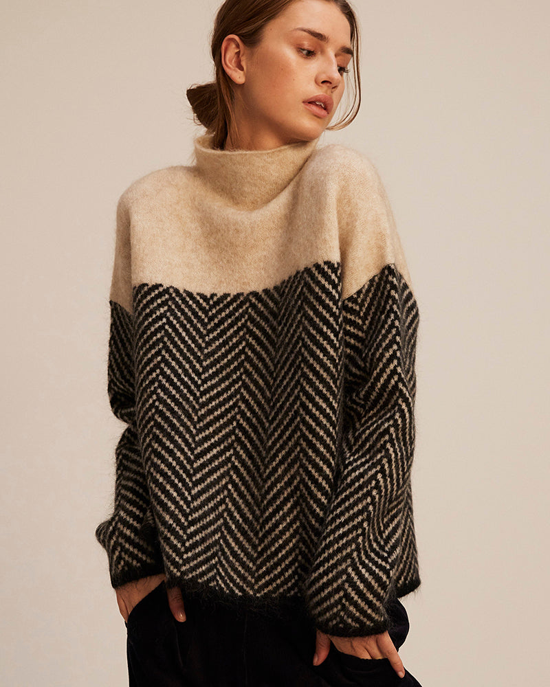 Gabrielle - Couture-Rollkragenpullover