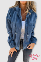 Audrey - Casual jas met capuchon
